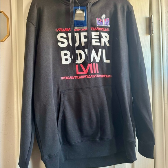 Starter brand Super Bowl 58 Las Vegas 2024 sweatshirt. Size large - Picture 1 of 5